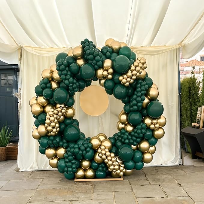 Lukiituke Green and Gold Balloon Arch Kit, St.Patrick's Day, Graduation - Image 8
