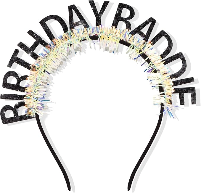 CIEHER Birthday Girl Headband Birthday Crown by CIEHER