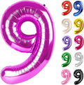 Rosy Purple Number 9 Balloon 40 Inch by IWERP
