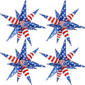32" American Balloons Patriotic Balloons Star Red White Blue Balloon by Enimapod