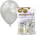 Sempertex Silk Oyster White Balloons, 5 Inch, Graduation, Baby Shower, by Sempertex