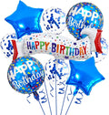 Birthday Decoration Set Colorful Happy Birthday Banner Balloon by OSAMUHA