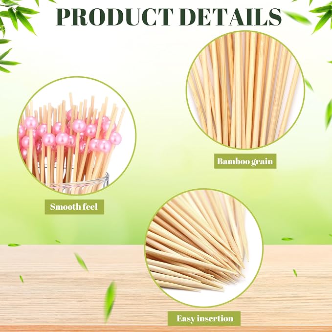 Reallnaive Cocktail Pick Pearl Fancy Toothpick - Image 3