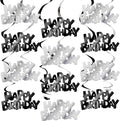 BEISHIDA 12 Pcs Happy Birthday Hanging Swirl Decorations, Men Boys Birthday by Beishida