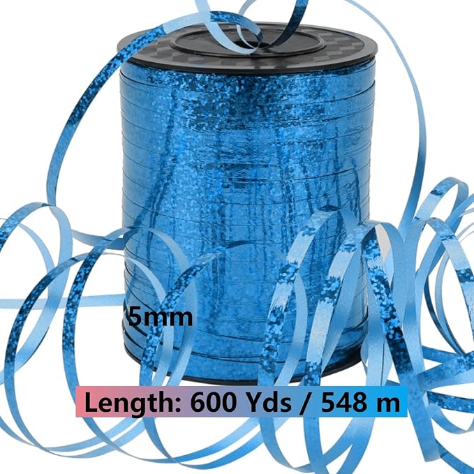600 Yards Curling Ribbon, Balloon String Roll Ribbon and Bows - Image 4