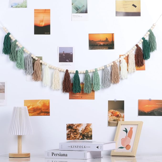 Boho Tassel Garland, Boho Tassel Garland Party Decor - Image 3