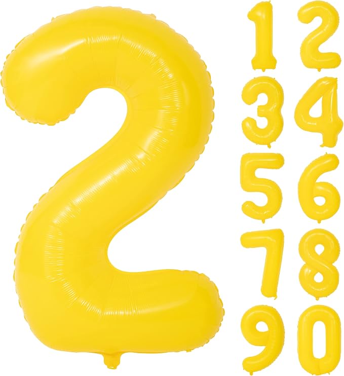 40 In yellow graffiti Number Balloons Helium Foil Mylar Balloon Digital 2 | by Exquisitehighqualitypartydecorationstomeetyoureveryneed%EF%BC%81