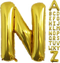 Letter Balloons Gold Party Balloon by United-UnicornsParty