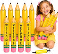 GLEAVI 12 Pcs Inflatable Pencil Balloon Set by GLEAVI