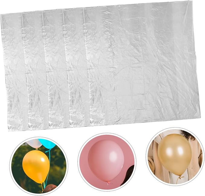 5pcs Balloon Storage Bags Balloon Carrying Pouches Plastic Organizers - Image 2