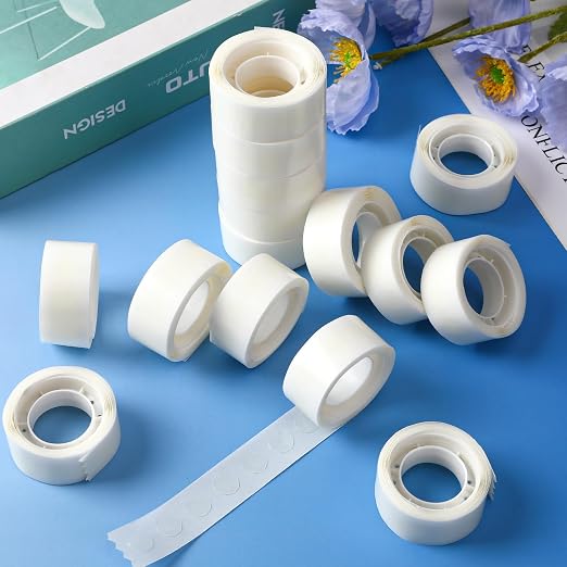 UPINS 1500Pcs Glue Points Dots 6mm Removable Balloon Glue Adhesive Dots | 15 - Image 4