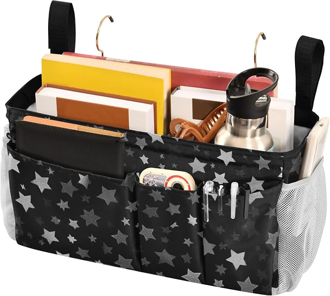 Bedside Caddy Hanging Bunk Bed Caddy Bed Organizer Hanging Pocket - Image 3