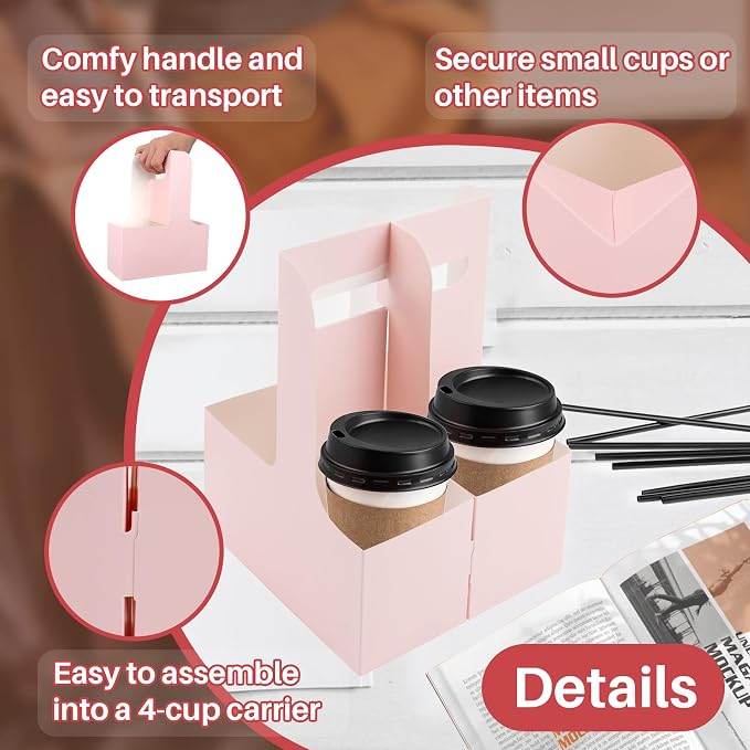 MAQIHAN 2 Cup Drink Carrier - Image 3