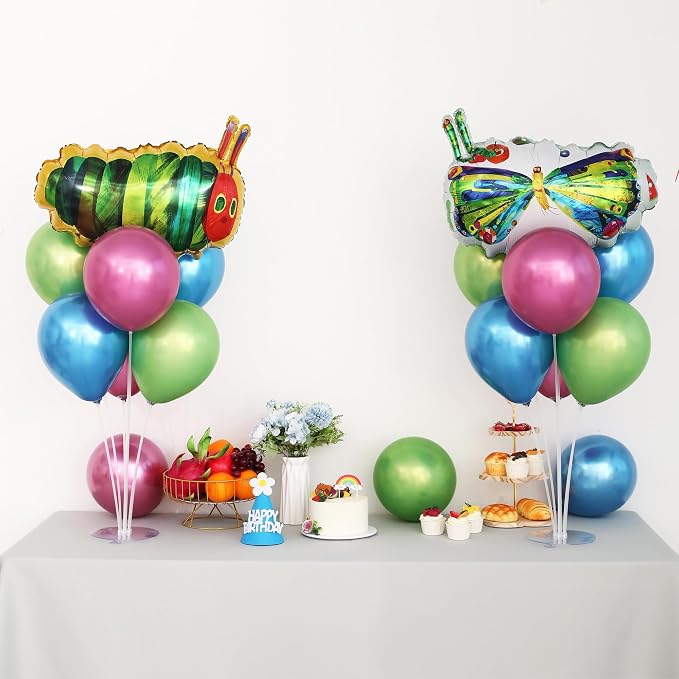 2 Sets Green Caterpillar Balloon Stands - Image 5