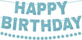 Alynta Happy Birthday Banner Pre-Strung Glitter Birthday Party Decorations | NO by Alynta