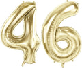 Number 46 Balloons for 46th Birthday Party Decorations, 40 Inch 0-100 by Joycard