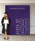 Class of 2026 Graduation Banner 5X6feet by ATFUNSHOP