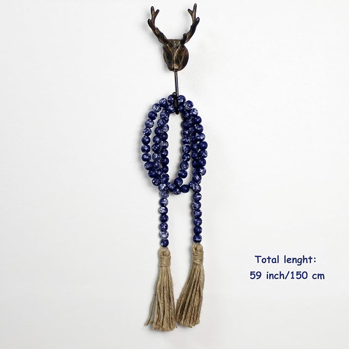 CVHOMEDECO. Wood Beads Garland - Image 6