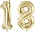 Number 18 Balloons for 18th Birthday Party Decorations, 40 Inch 0-100 by Joycard