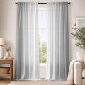 Grey and Grayish White Curtains by XFLINGBAO