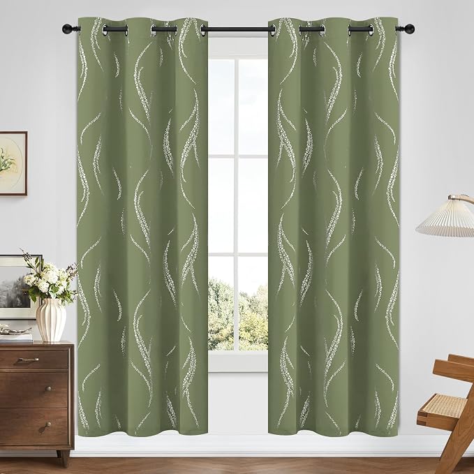 Yakamok Sage Light Blocking Curtains - Image 2