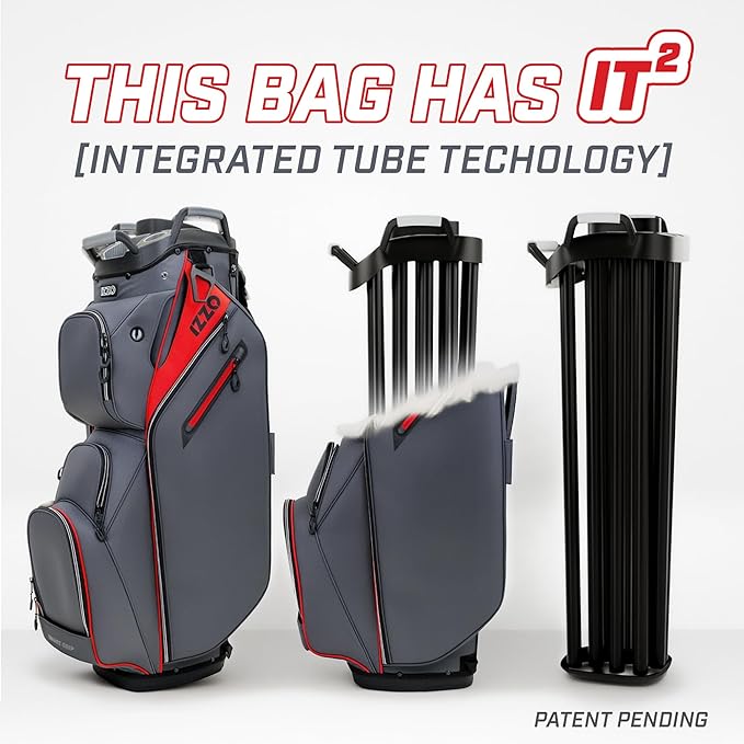 Izzo Ultimate Organizer Golf Cart Bag
