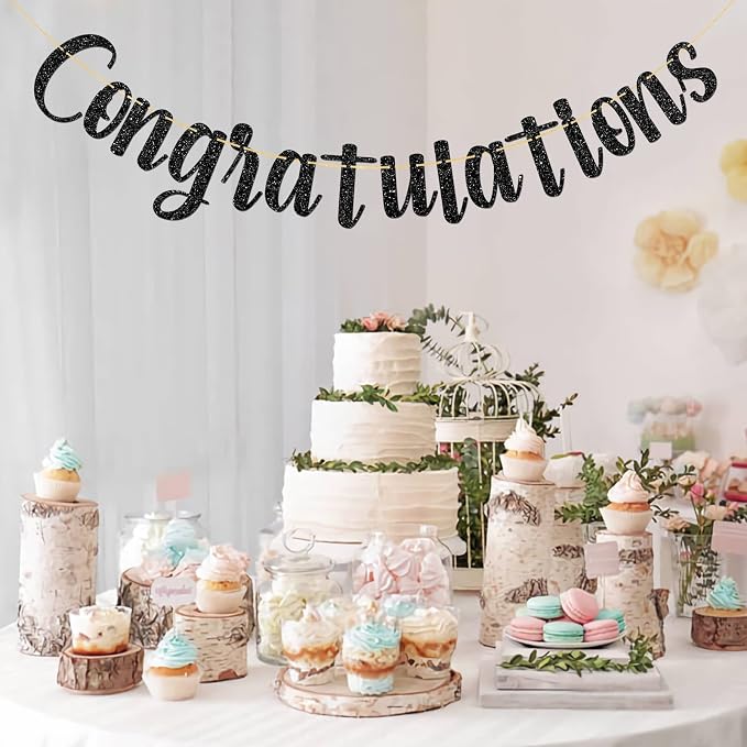 Congratulations Banner/Congrats Grad Party Decor/Graduation - Image 4