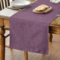 Artoid Mode Purple Table Runner, Seasonal Summer Washable Kitchen Dining Table by ArtoidMode