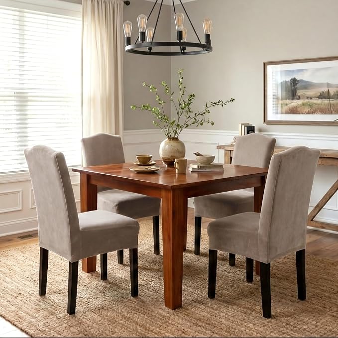H.VERSAILTEX Dining Chair Covers Stretch - Image 4
