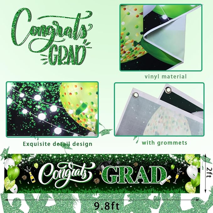 2026 Graduation Decorations-Congrats Grad Yard Sign Banner Decoration - Image 4