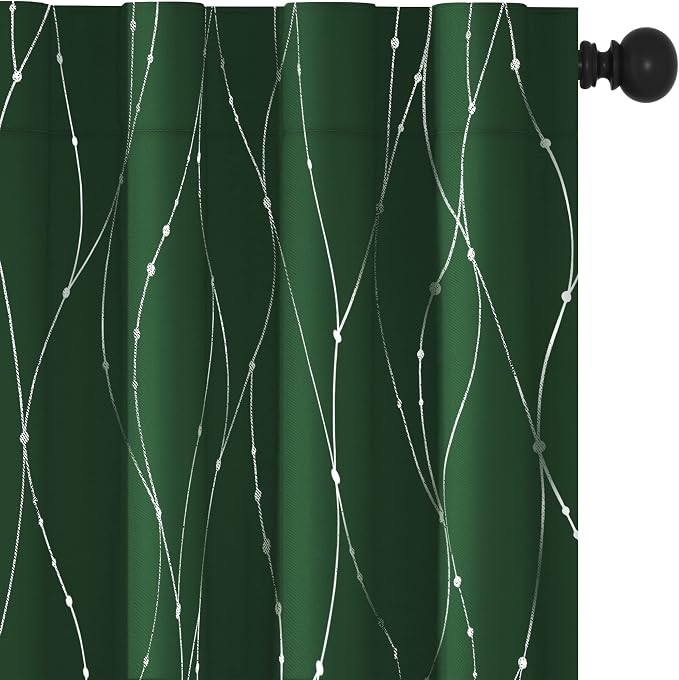 Deconovo Blackout Back Tab Curtains by Unknown