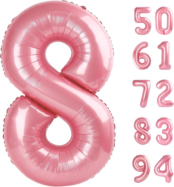 Pastel Pink 8 Balloon by IWERP