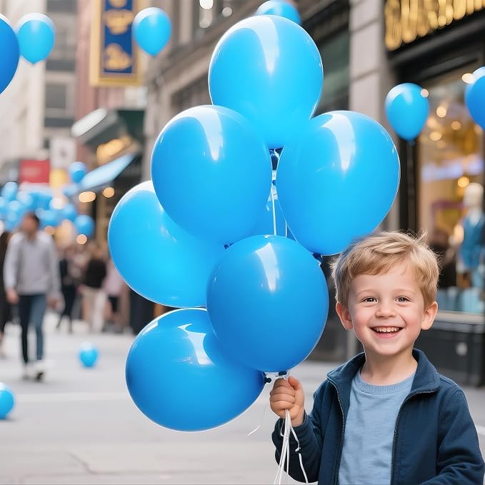 Light Blue Balloon 110pcs - Image 5