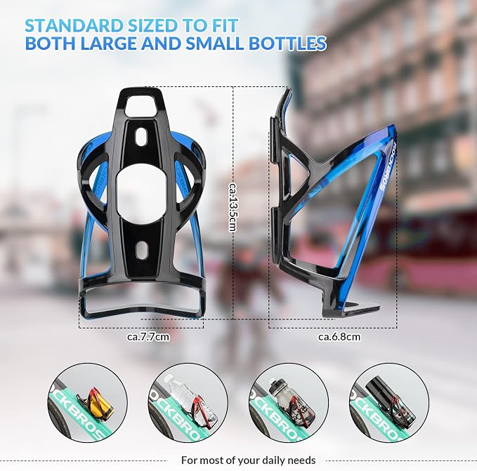 ROCKBROS Bike Water Bottle Holder Ultralight Bottle Cages - Image 2