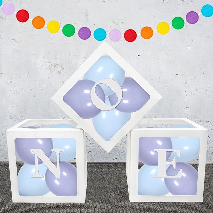 First Birthday Balloon BoxesBaby Boxes - Image 4