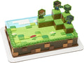 DecoSet® Mobs Beware Minecraft Cake Topper, 6-Piece Stackable Cake Decoration by Decopac