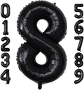 Number Balloons Black Party Balloon by United-UnicornsParty