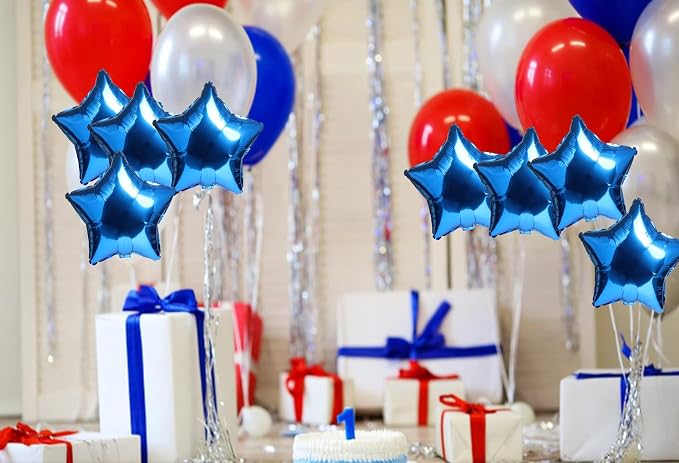 10pcs Star Shape Foil Mylar Helium Balloon 18" Balloon Birthday Party - Image 8