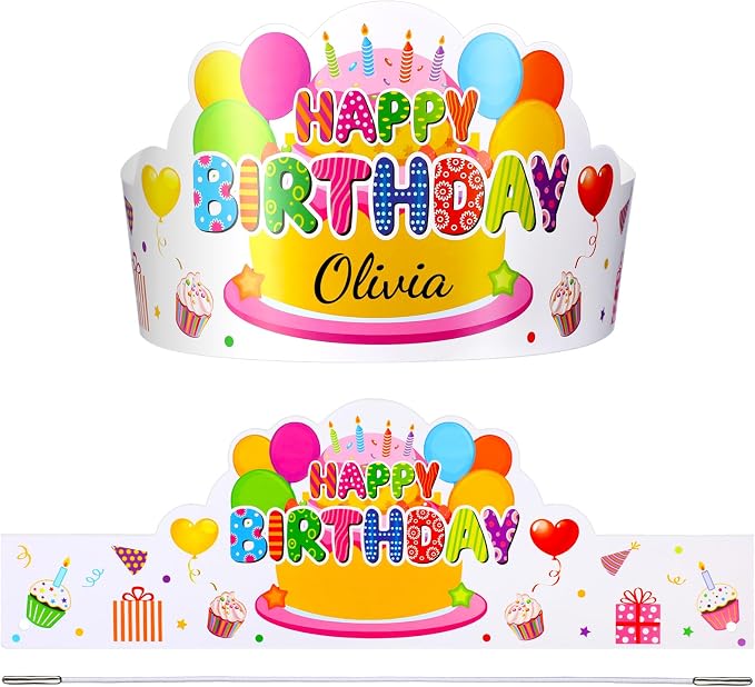Yunsailing 36 Pcs Happy Birthday Crowns by Yunsailing