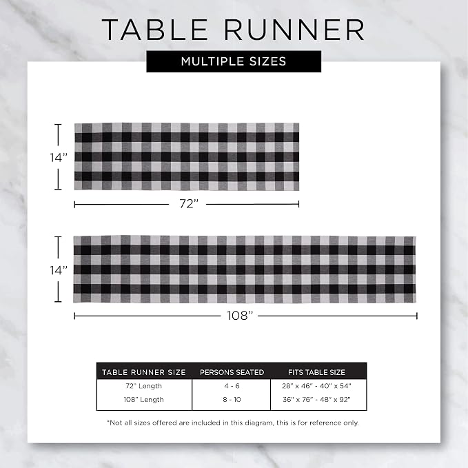 DII Dobby Stripe Table Runner, 13x108 Mineral Gray & Cream Background | Woven - Image 7