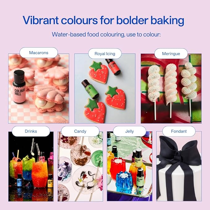 Colour Mill Aqua Blend Water-Based Food Coloring, 20 Milliliters Sunset