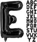 Lovoir 40 Inch Large Black Letter E Balloons Big Size Jumbo Mylar Foil Helium by Lovoir
