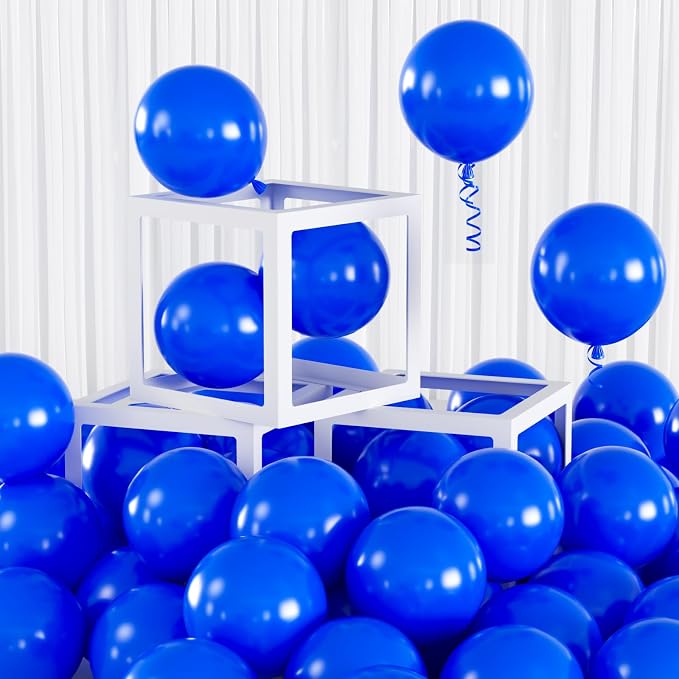 100pcs 5 Inch Small Royal Blue Balloons Arch Garland Fillers | 5” Mini Matte by Colorfullifefromnowon