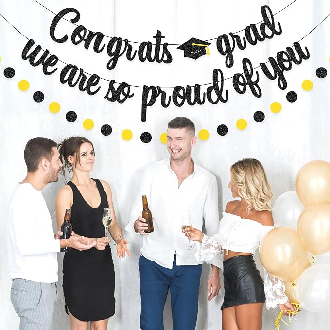 Congrats Decorations – Graduation Party Banner Set - Image 6