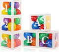 Zhanmai 6 Pcs Abc and 123 Balloon Boxes by Zhanmai