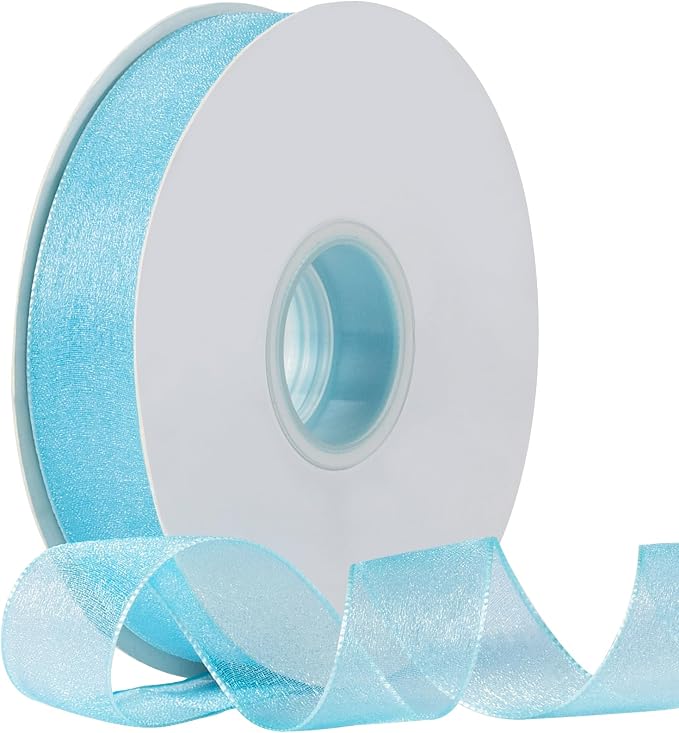 Sheer Organza Ribbon 1 Inch Chiffon Ribbons by Unknown
