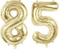 Number 85 Balloons for 85th Birthday Party Decorations, 40 Inch 0-100 by Joycard