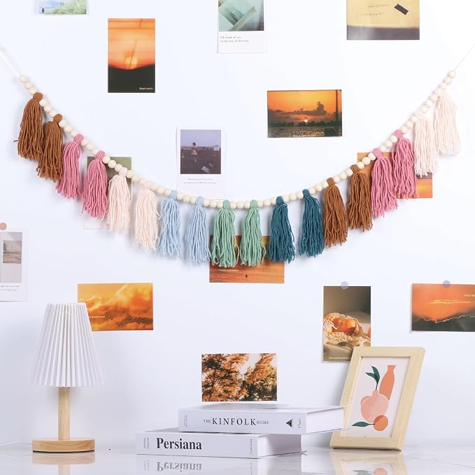 Boho Tassel Garland, Boho Tassel Garland Party Decor - Image 5