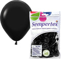 Sempertex Deluxe Black Balloons, 5 Inch, Graduation, Baby Shower, Anniversary by Sempertex