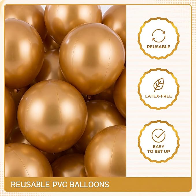 1 Set Reusable Inflatable Balloon Garland Arch Kit, Birthday Wedding Baby - Image 4
